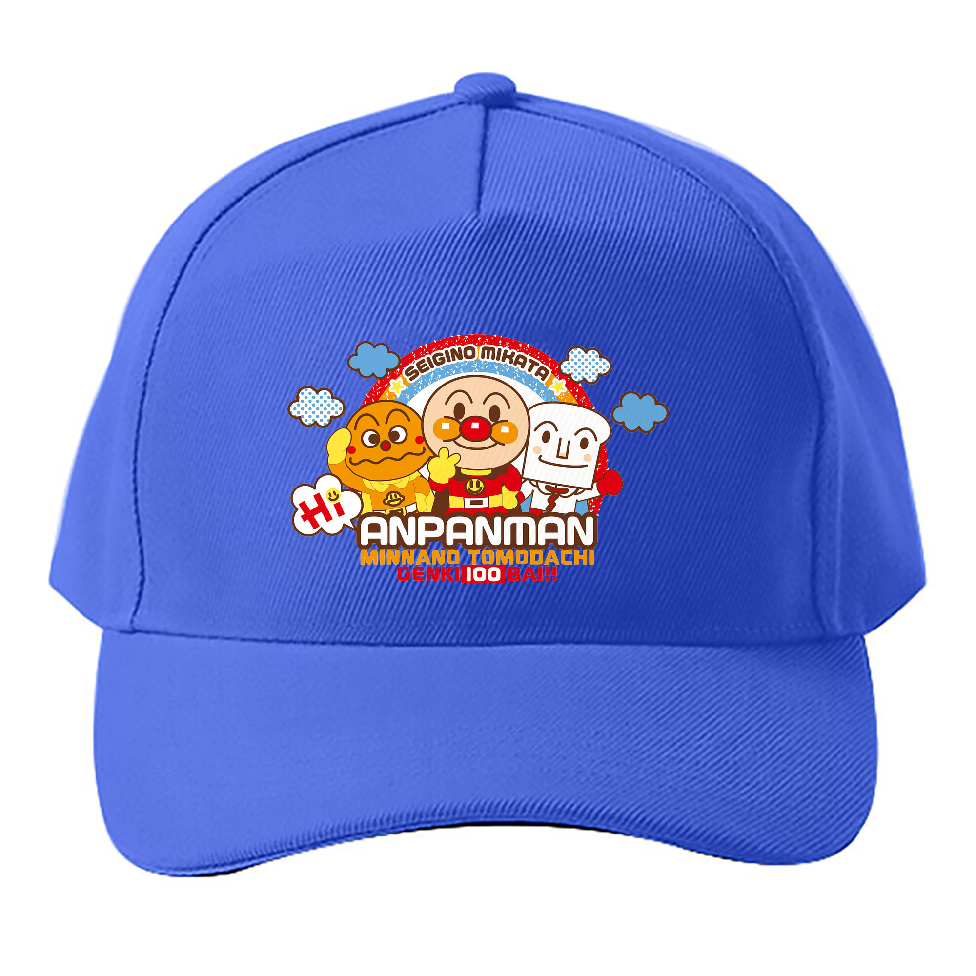 （画像用） アンパンマン Anpanman ベースボールキャップ 綿100％ 男女兼用 帽子 スポーツ